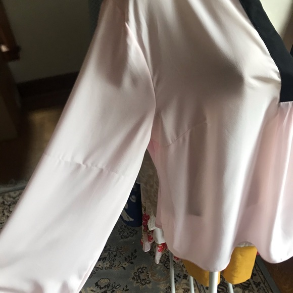 Light pink blush with black detailing - Picture 6 of 8